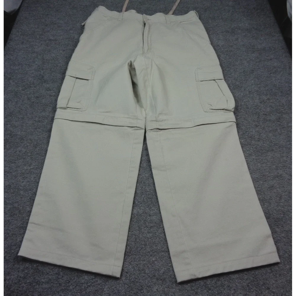 Vintage Lee Pipes Y2K  Zip Off Cargo Pants 36x32 Baggy Skater Rare